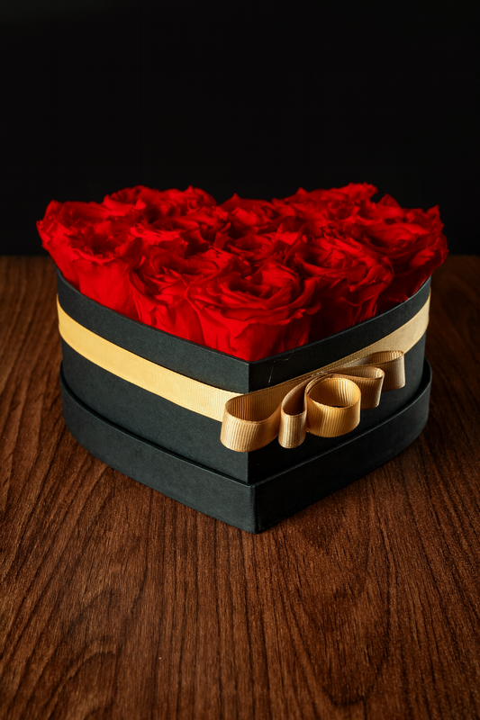 Eternelle Heart Box | 13 Rosas