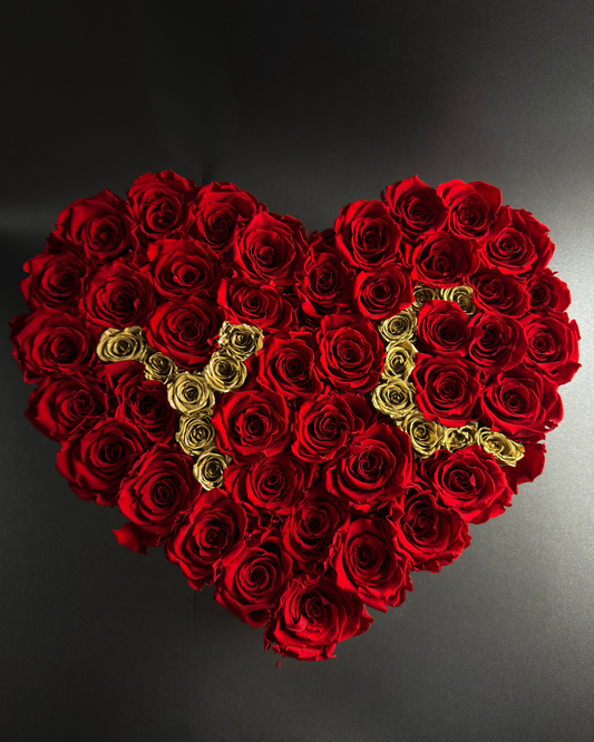 Eternelle Heart Box | 36 Rosas