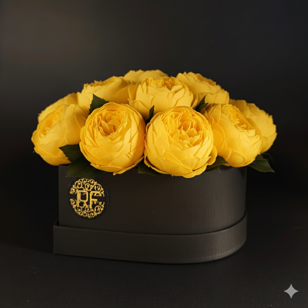 Eternelle Heart Box | 16 Peonias