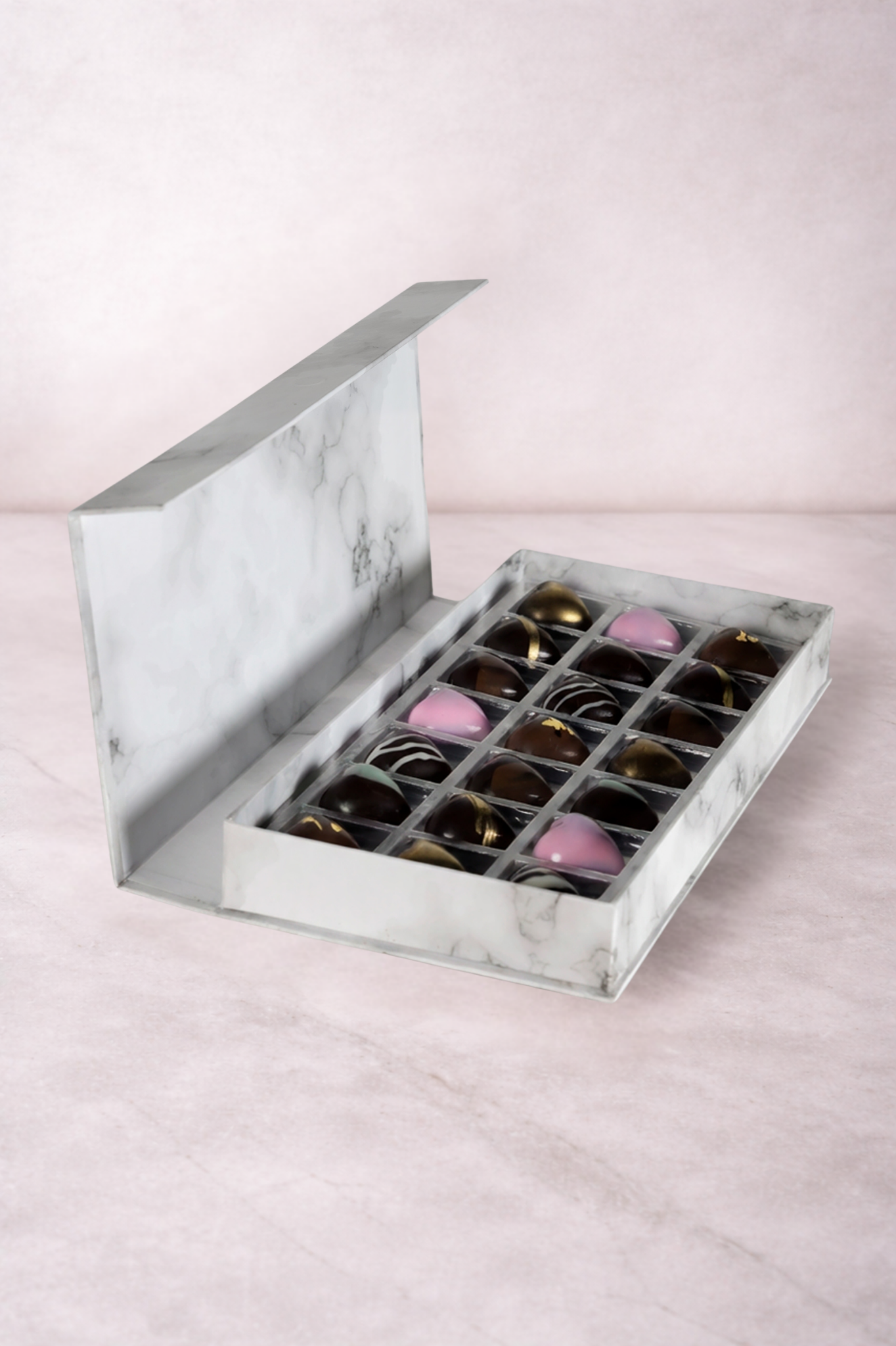 Caja de Chocolates "21 Citas" - Regalo Premium de Aniversario | Chocolate Belga
