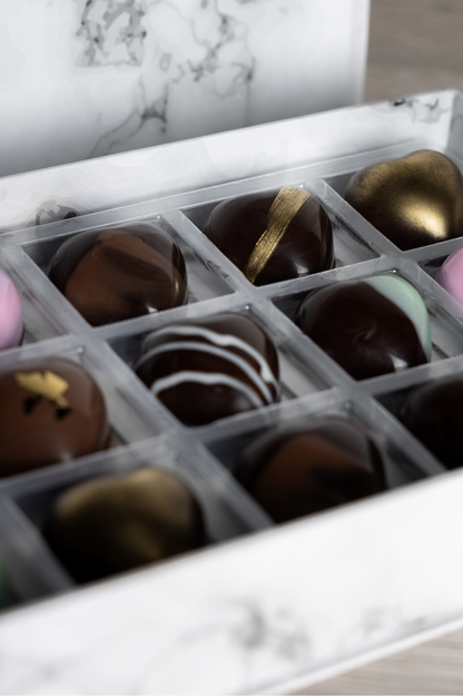 Caja de Chocolates "21 Citas" - Regalo Premium de Aniversario | Chocolate Belga
