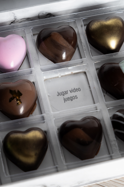 Caja de Chocolates "21 Citas" - Regalo Premium de Aniversario | Chocolate Belga