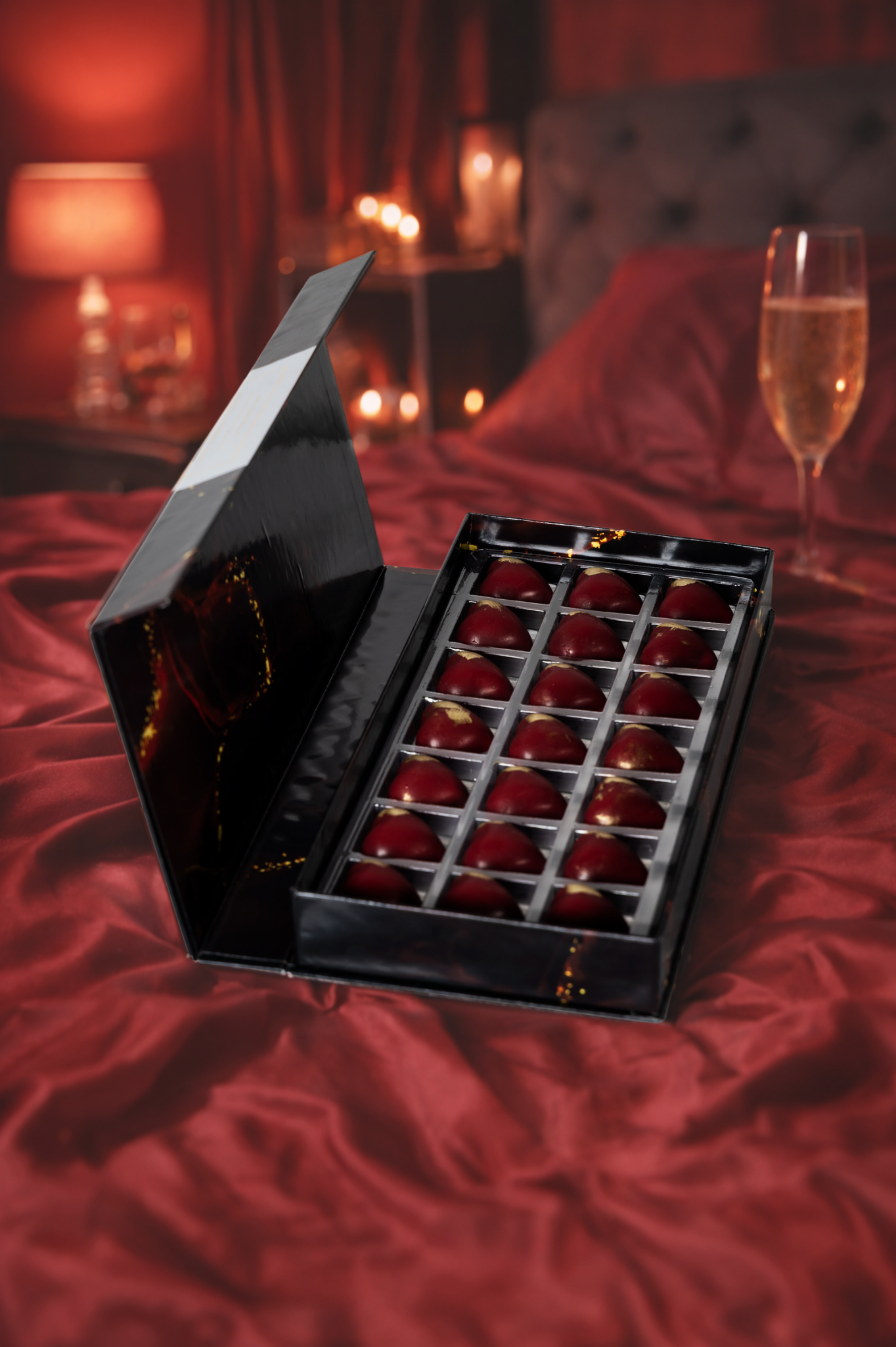 Chocolates Afrodisíacos "21 Tentaciones" - Regalo Premium | Chocolate Belga