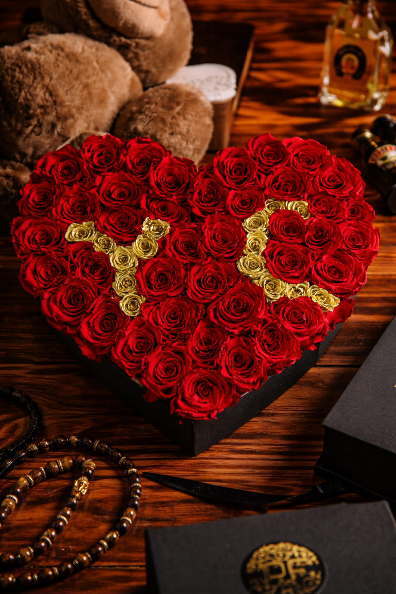 Eternelle Heart Box | 36 Rosas