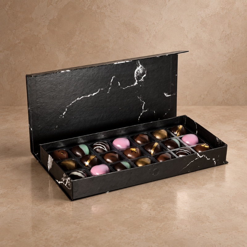 Chocolates 21 Citas de regalo de aniversario