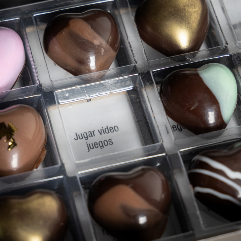 Chocolates rellenos 21 Citas para regalar