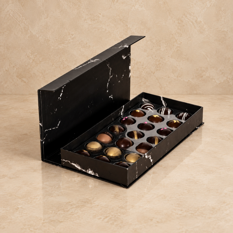 Regalo de chocolates 21 Frases Positivas