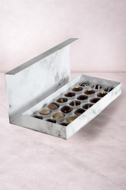 Chocolates con Frases Positivas - Caja de Regalo "21 Días" | Chocolate Belga