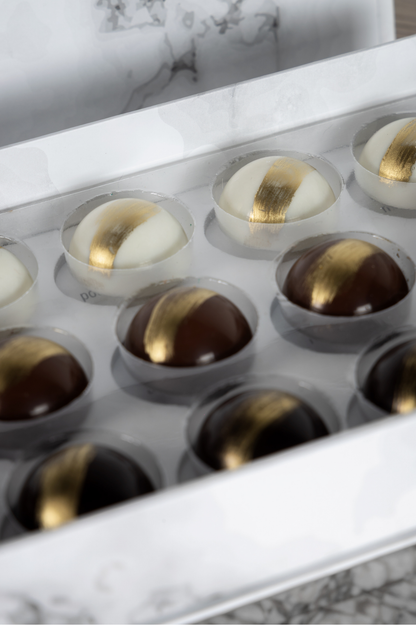 Caja de 21 Chocolates "21 Frases Positivas" | Chocolate Estilo Dubai