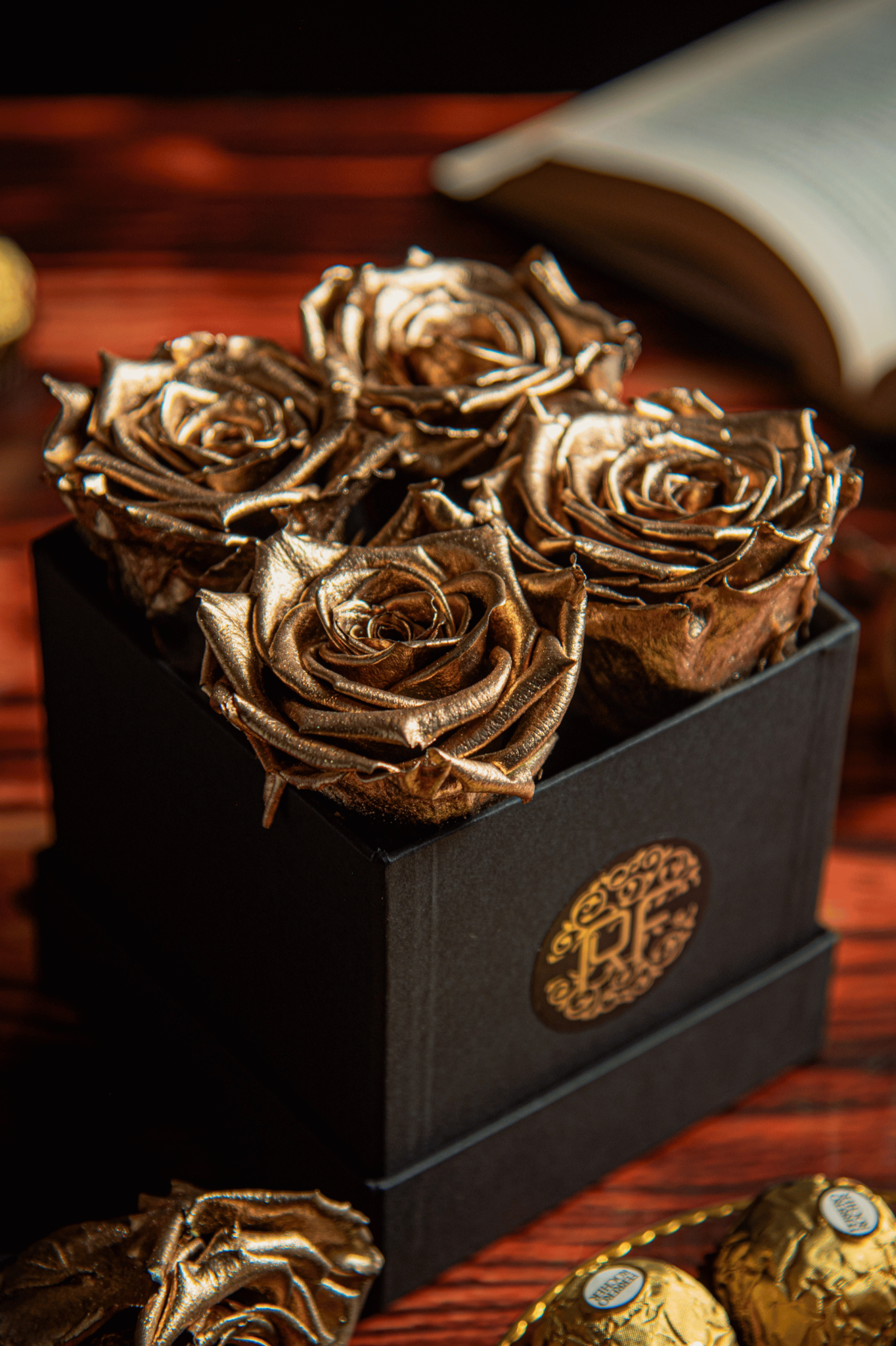 Eternelle Box | 4 Rosas