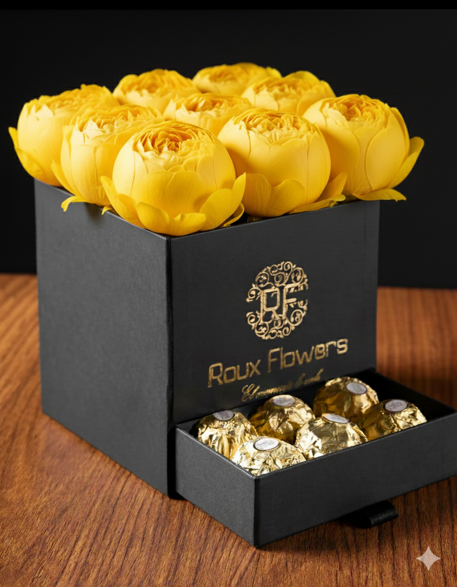 Eternelle Box | 9 Peonias