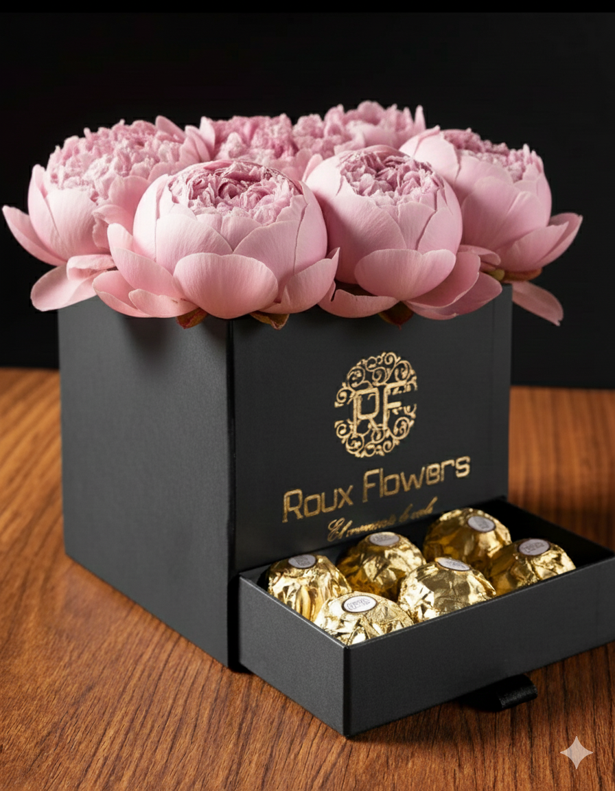 Eternelle Box | 9 Peonias