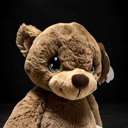 Oso de peluche café tierno de regalo