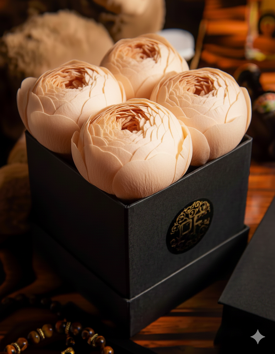 Eternelle Box | 4 Peonias