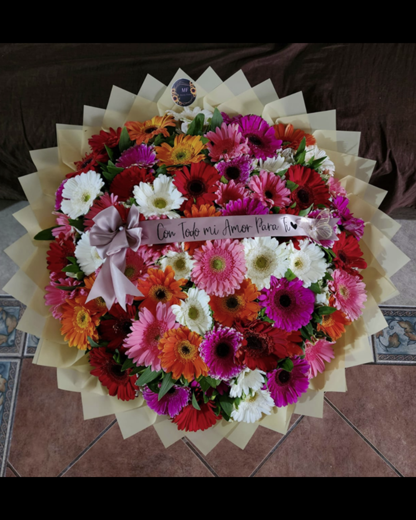 Ramo 72 Gerberas Multicolor Frescas | Solo CDMX