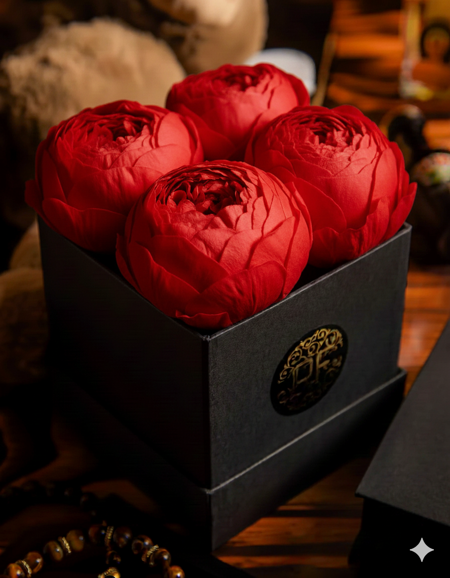 Eternelle Box | 4 Peonias