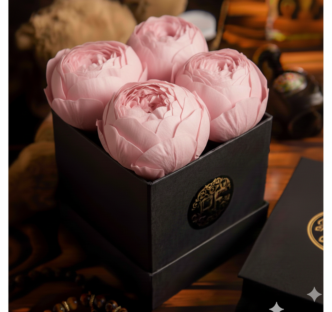 Eternelle Box | 4 Peonias